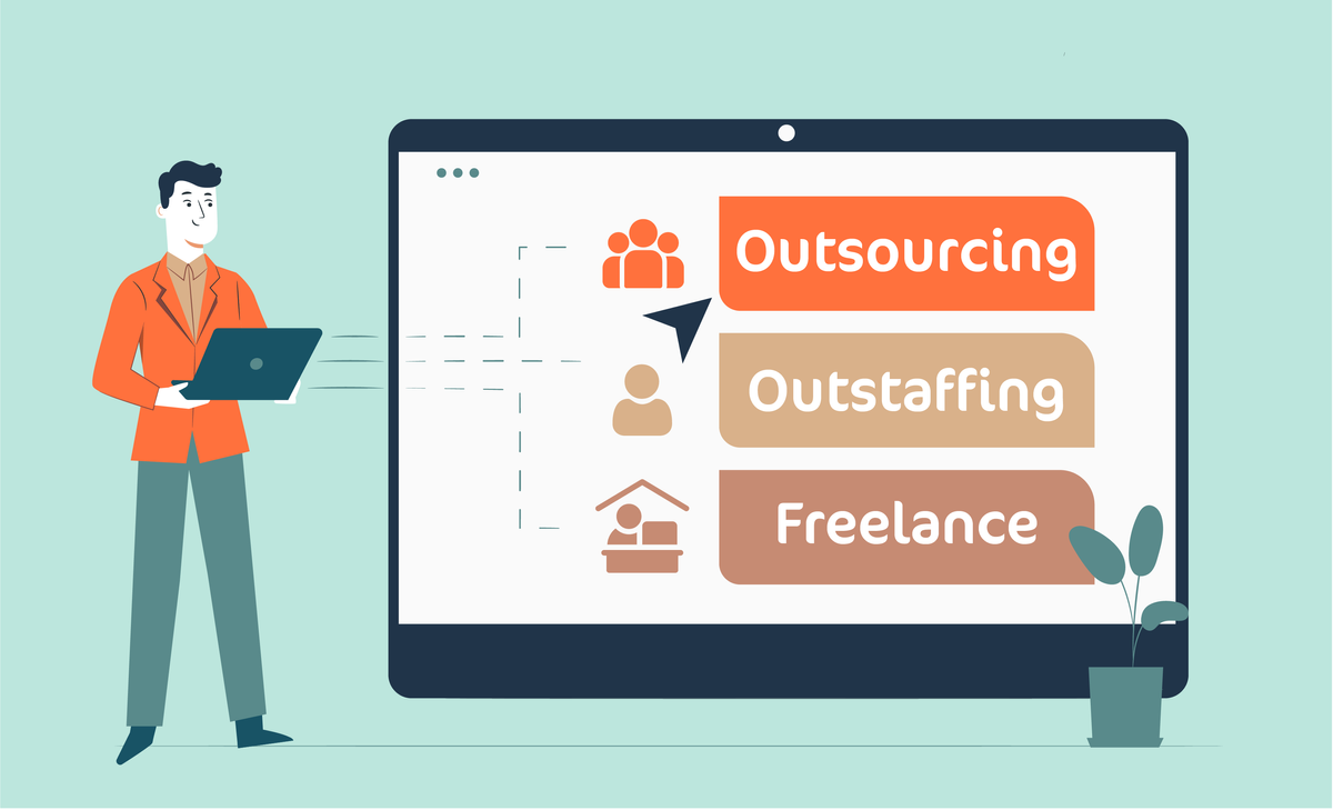 How Outsourcing Is Different From Freelance and What Is Outstaffing